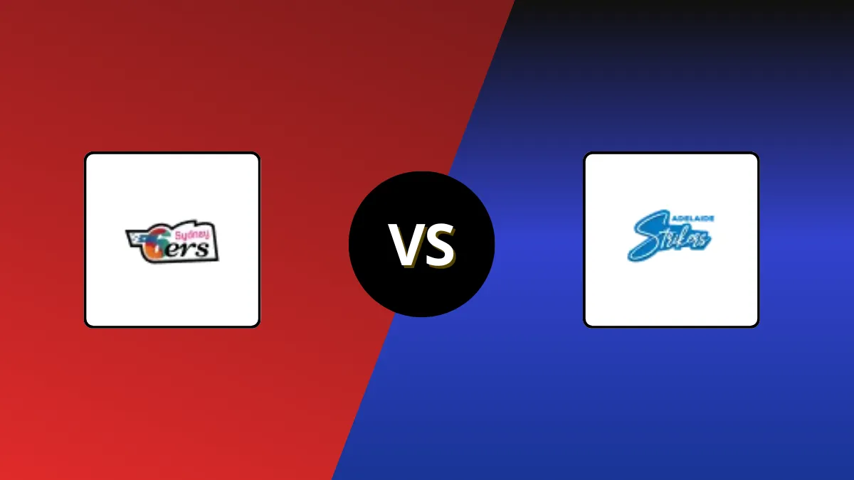 SIX vs STR Player Battle & Head to Head Team Stats - Big Bash League 2...