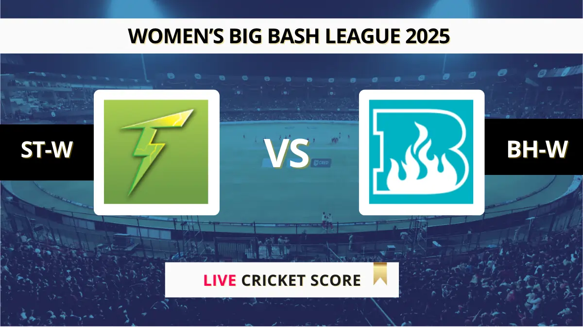 ST-W vs BH-W Live Score: Scorecard, Ball by Ball Commentary - 35th Mat...