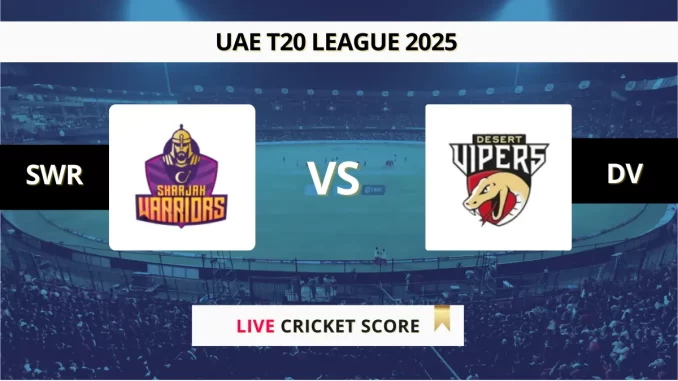 SWR vs DV Live Score International League T20 2025