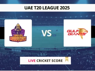 SWR vs GG Live Score International League T20 2025