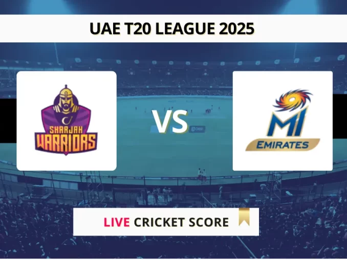 SWR vs MIE Live Score International League T20 2025