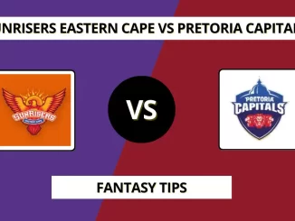 Sunrisers Eastern Cape vs Pretoria Capitals 2025