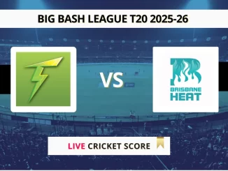 THU vs HEA Live Score Big Bash League T20 2025