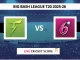 THU vs SIX Live Score Big Bash League T20 2025